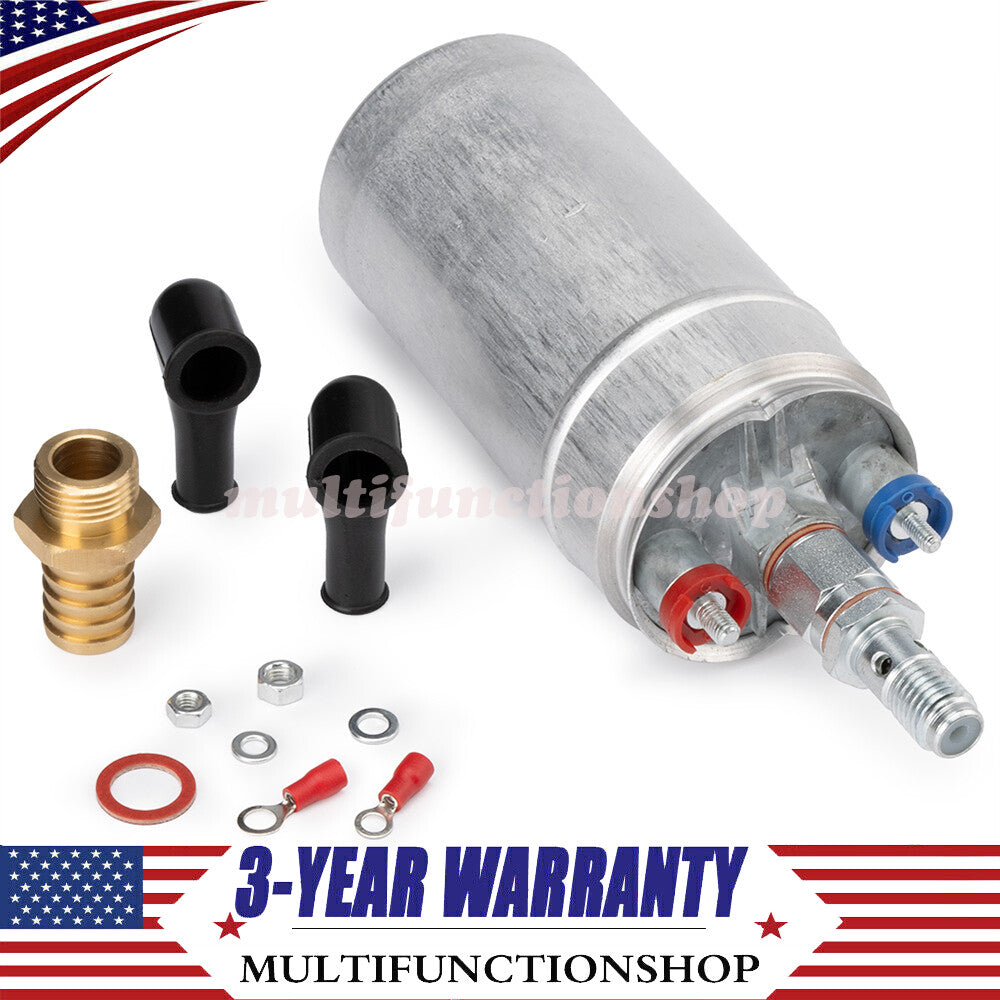 new 300LPH universal external direct-flow fuel pump suitable for E85 0580254044 0440