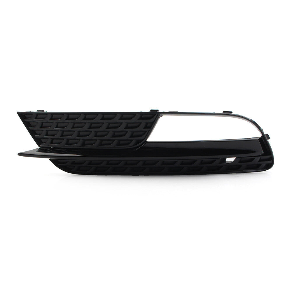 for Audi for A5 2012-2016 Front Bumper Black Fog Light Grille Cover