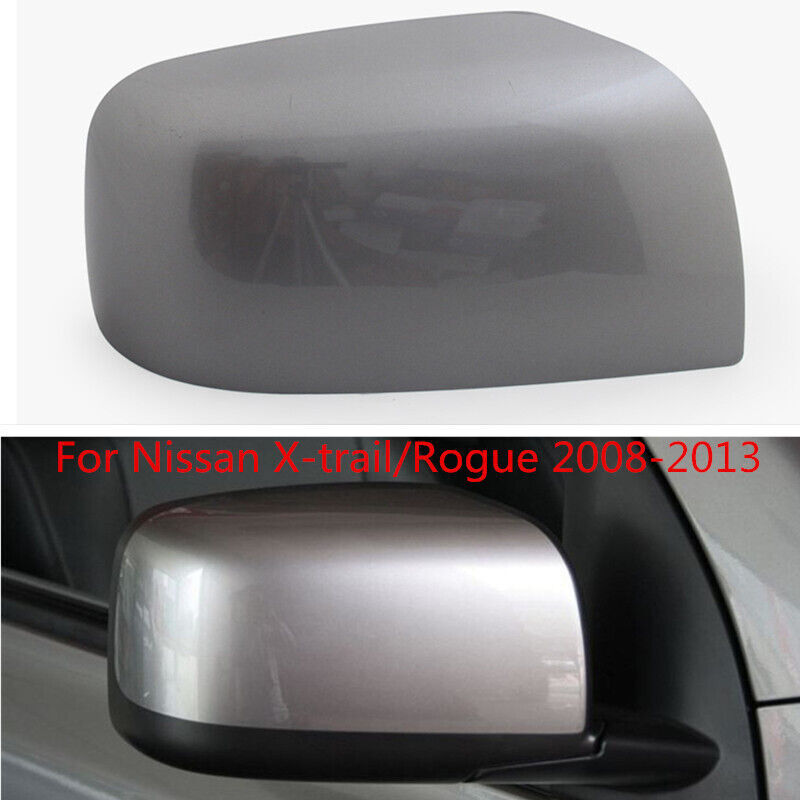 Gray Rearview Mirror Cover Shell Cap Right Side for Nissan X-trail/Rogue 2008-13