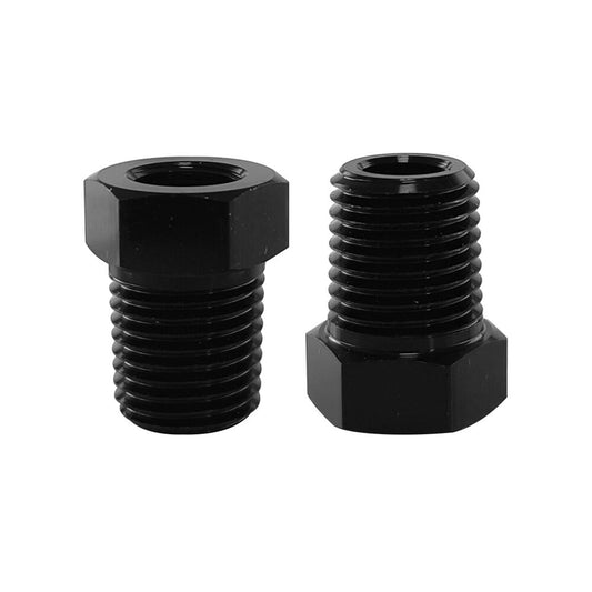 2PCS 1/4 Female x 1/8 Male NPT Thread Reducer Hex Bushing Pipe Fitting Alloy