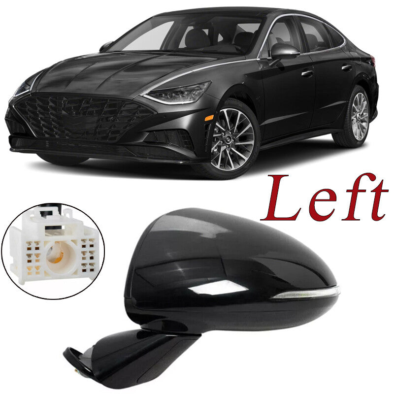 for Hyundai Sonata 2020-2022 Left Rear Side View Door Mirror 8 Pin Driver