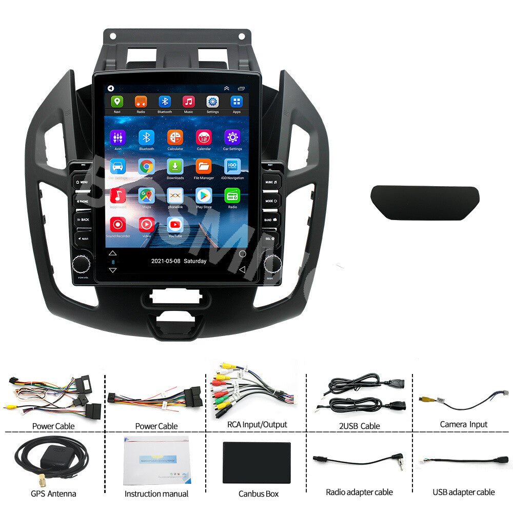 Android Car Radio Stereo Carplay GPS WIFI Fit for Ford Transit Connect 2014-2018