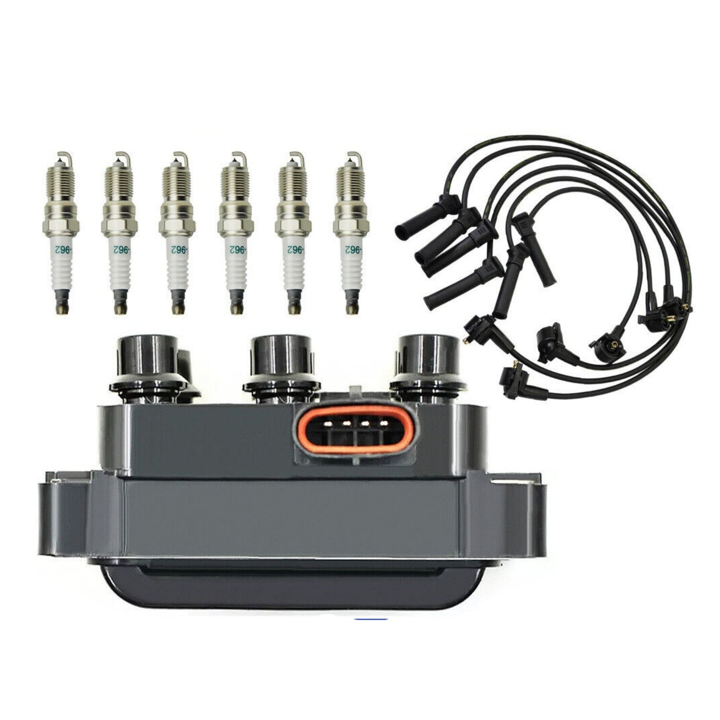 Ignition Coil  6pcs Spark plug  6pcs Wire for Ford for Mustang V6 2005-2010