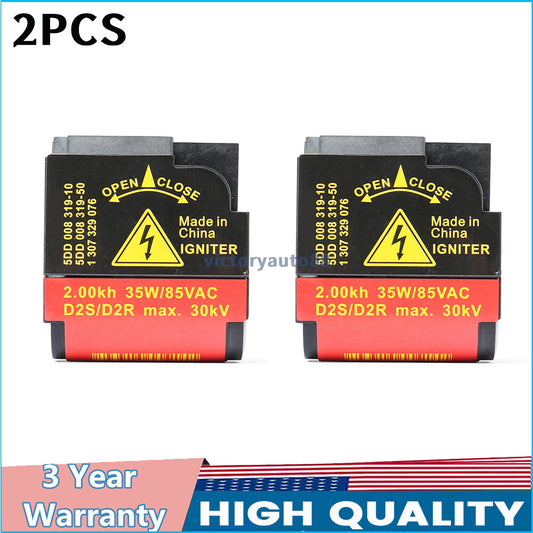Two xenon HID headlight igniters for Mercedes-Benz S-Class W220 (facelift 2001-2006)