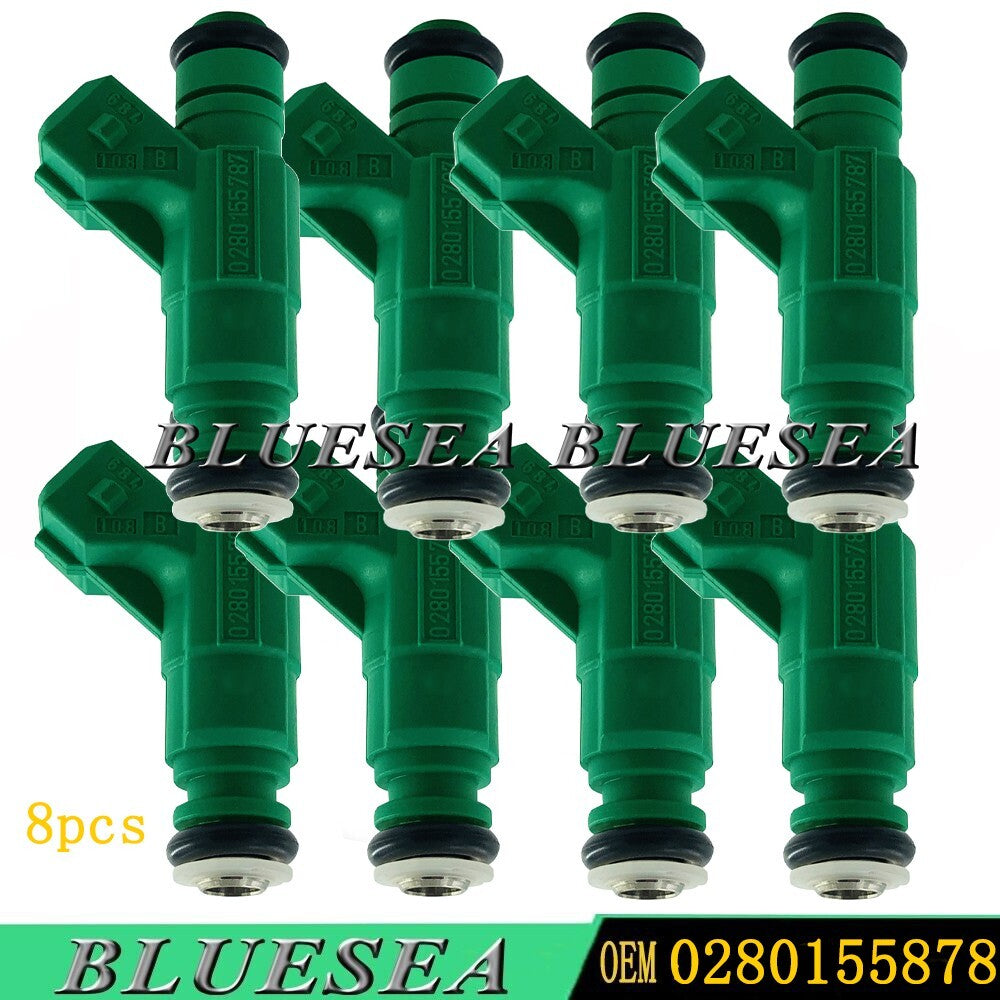 0280155878 8PCS Fuel Injectors for Range Rover for Land Rover Discovery 4.0L 4.6L V8