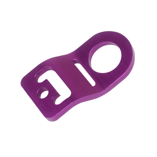 Car EK Water tank fixing bracket Purple Radiator Stay Bracket Aluminum Universal