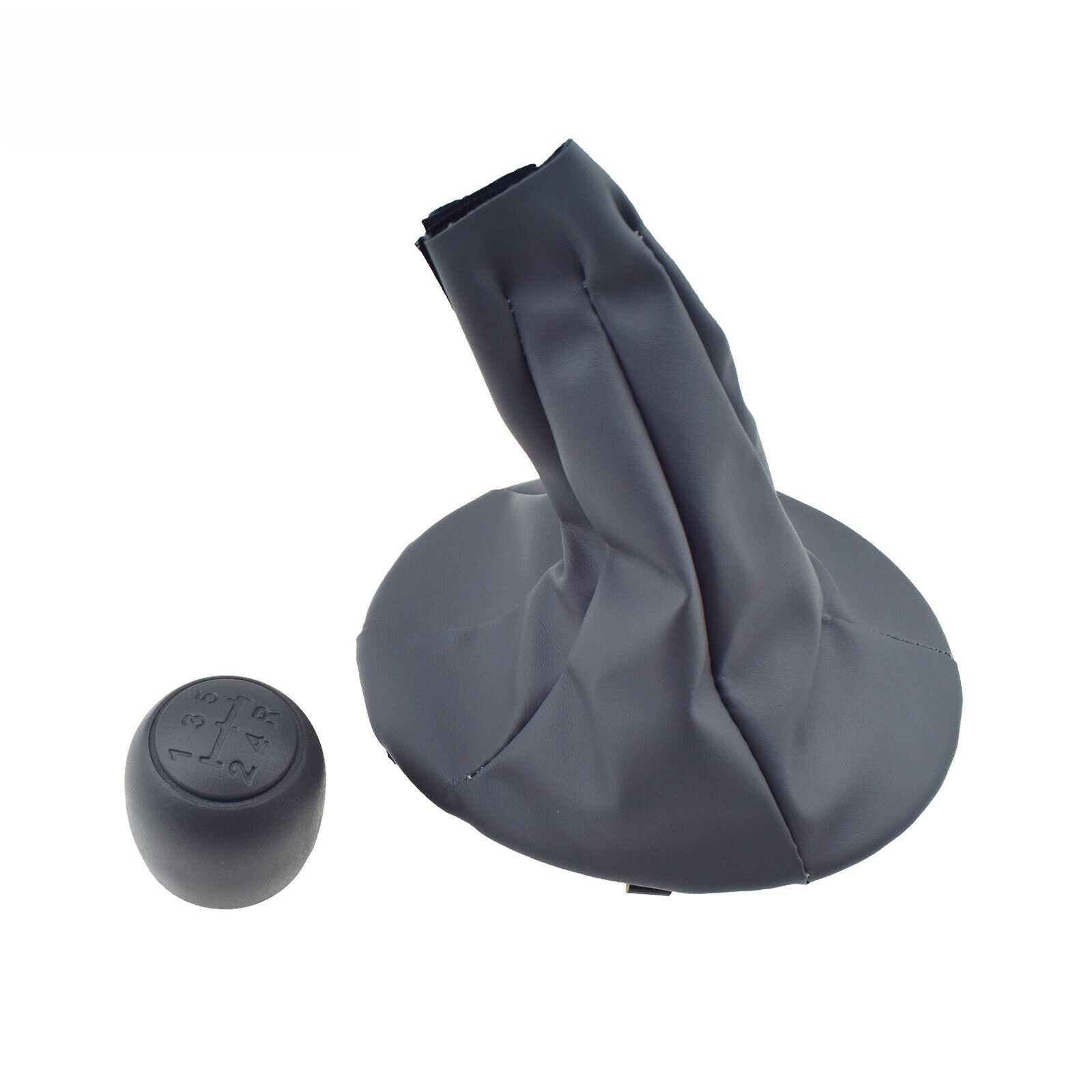 for Fiat 500 500c 2007-2013 for Panda 5 Speed Gear Shift Knob With +PU Leather Cover