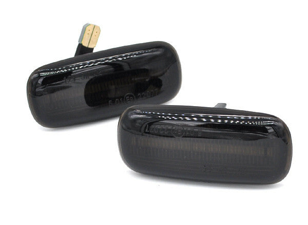 Dynamic LED Side Marker signal Light Smoked for Audi A3 8L S3 2000-2003 facelift