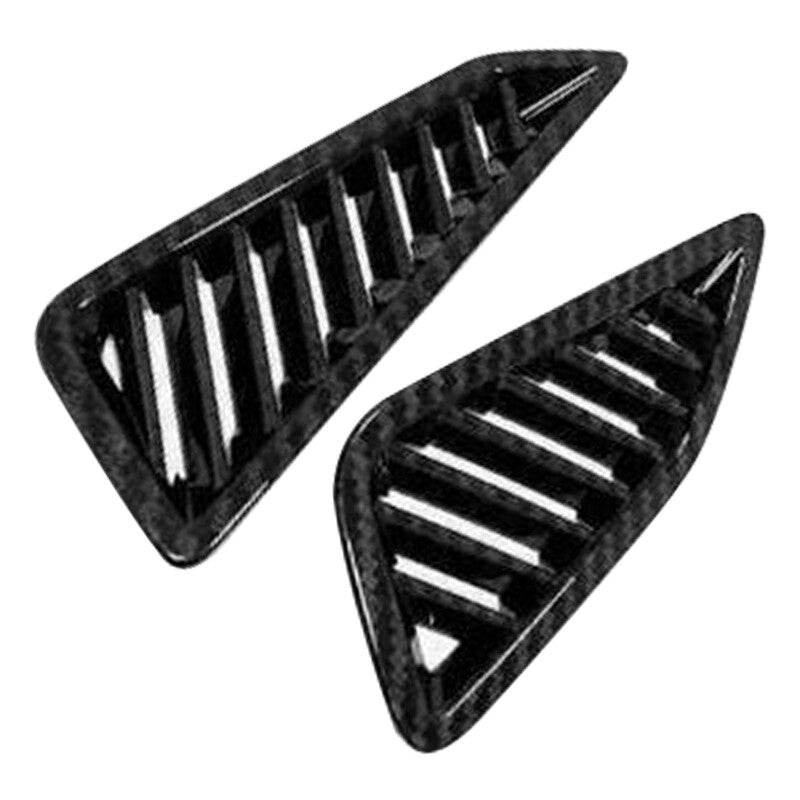 for Toyota for Corolla 2019-2021 Carbon Fiber Dashboard Air Vent Outlet Cover Trim