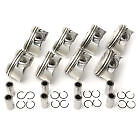 8pcs Pistons Rings Set 9.3:1 for Audi RS6 C7 RS7 S8 4H CTF CWU CRD DDT 4.0 TFSI