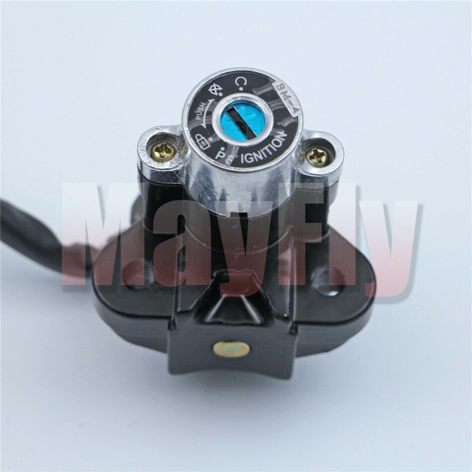Fit For GSX 650 1250 GSF 1200 Ignition Switch Fuel Gas Tank Cap Lock Key Set