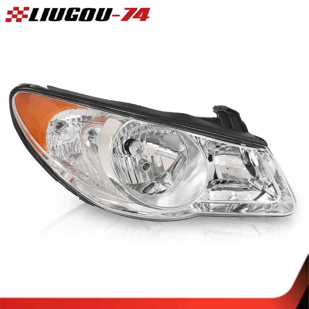 Halogen headlights with bulbs on the right side are suitable for 07-10 for Elantra Sedan