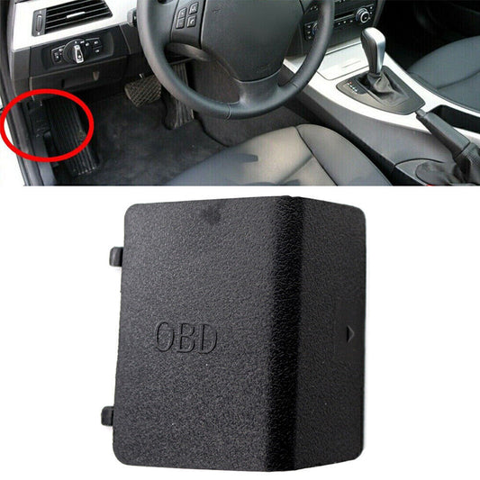 for BMW 3 Series E90 E91 E92 E93 OBD Socket Cover Black LHD 51437147538