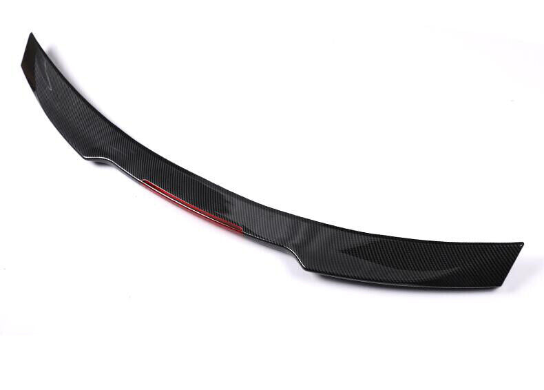 Rear Boot ABS Carbon Fiber Spoiler Wing Flap for Volkswagen for Jetta 19-20 2023