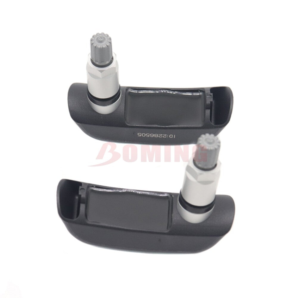 2 new TPMS tire pressure sensors (model 7694420) for BMW motorcycles (model 36318532731).
