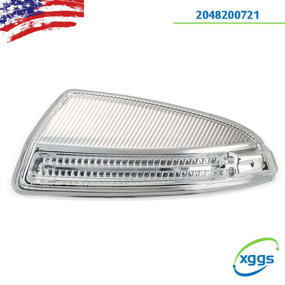 Fits for Mercedes C250 C300 C350 C63 2008-15 Driver Mirror Turn Signal Light Left LH