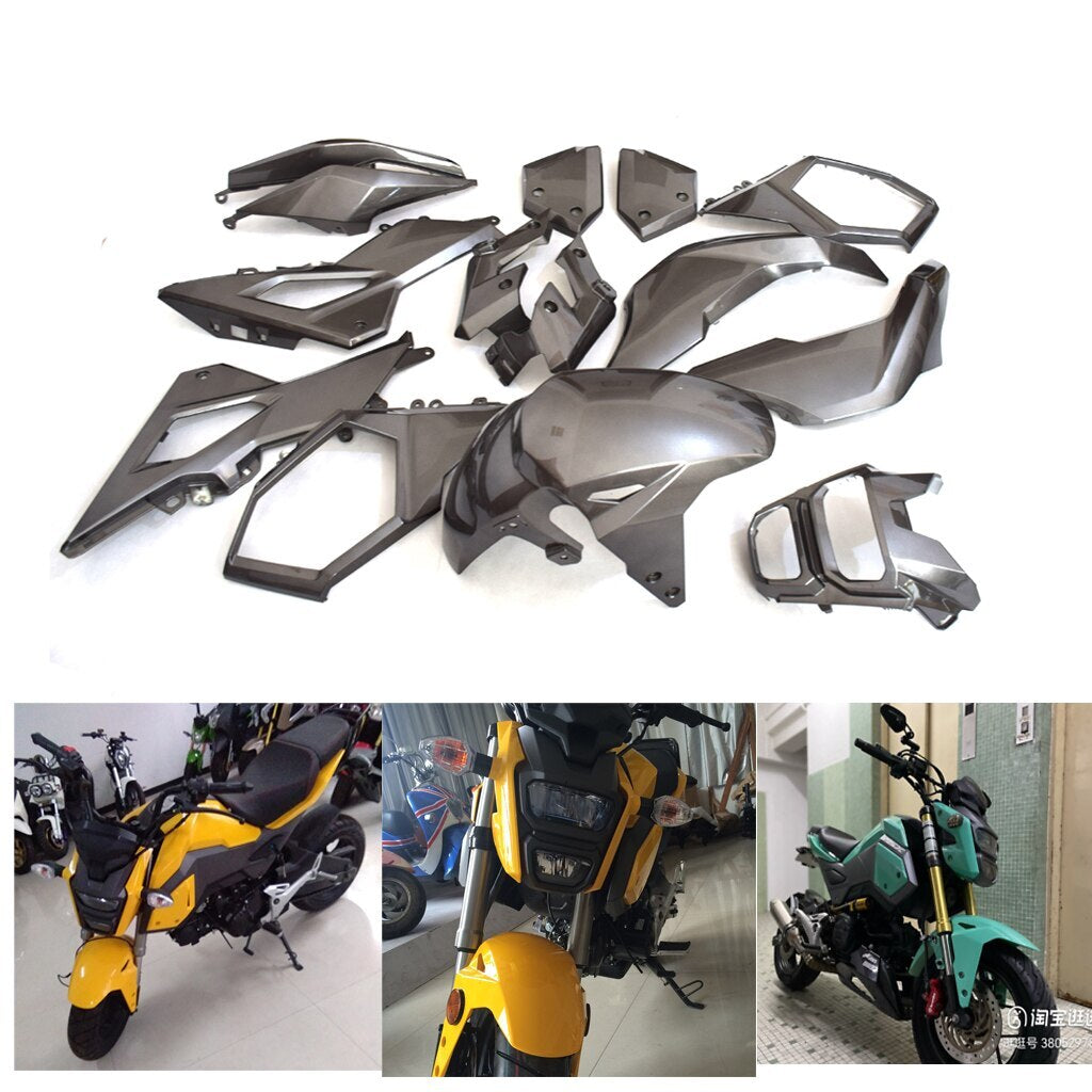 for HONDA GROM MSX125 GROM FRAME BODY UPPER COVER SIDE PANEL FAIRING 2016-2020
