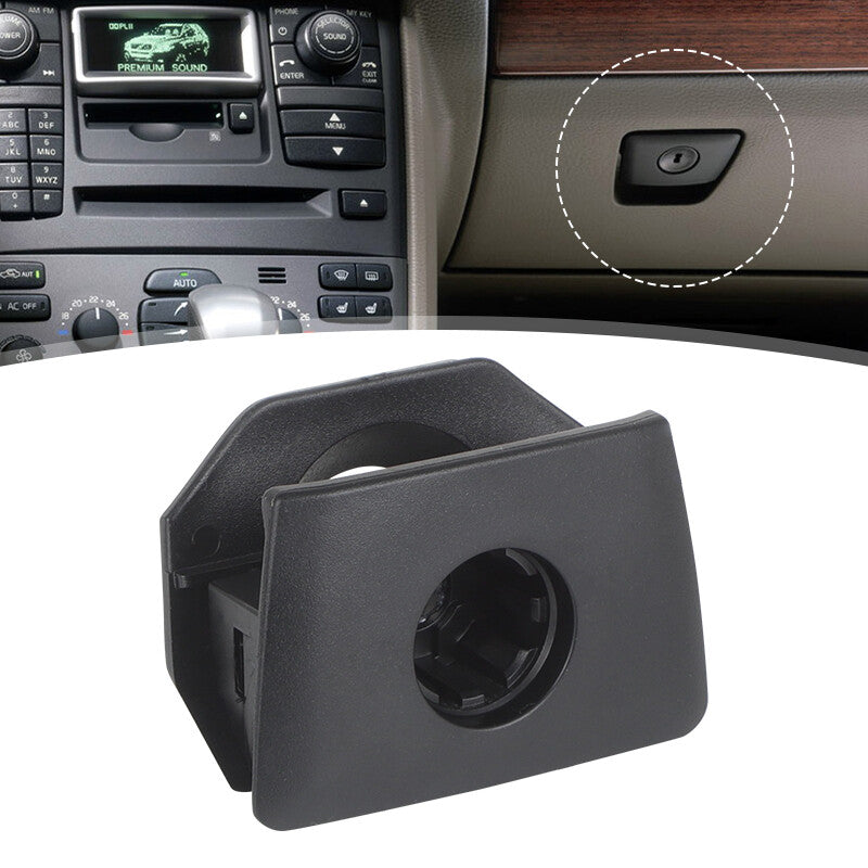 2003-2013 Glove Compartment Box Handle Latch Black for Volvo XC90 30643013