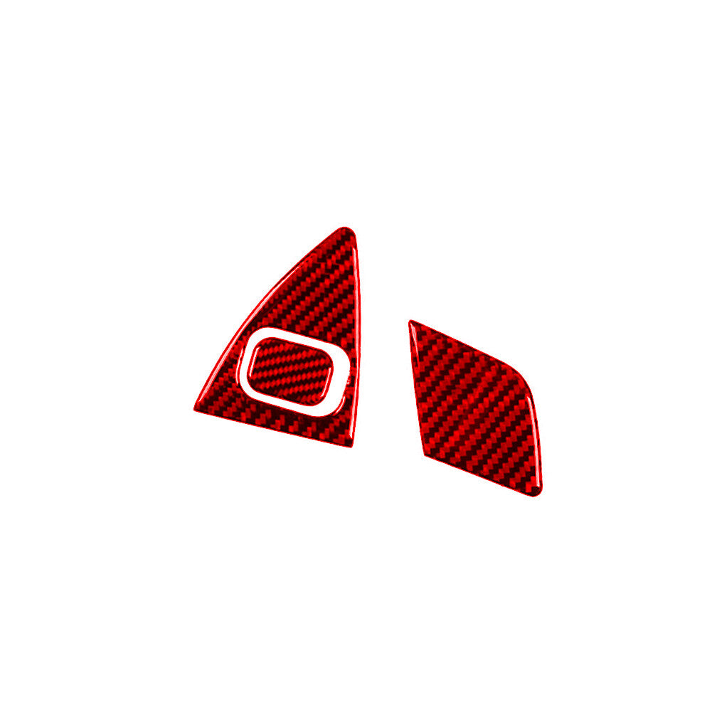Red Carbon Fiber Passenger Side Door Accent Cover Trim for Acura TSX 2009-2014