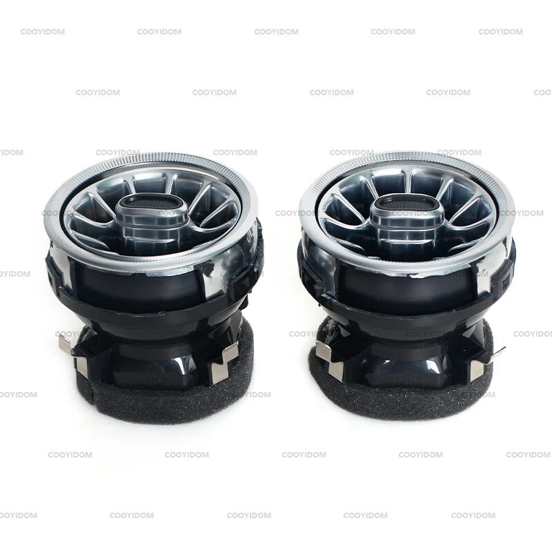 2PCS LED Front Dashboard AC Air Condition Vent for BMW for MINI JCW F56