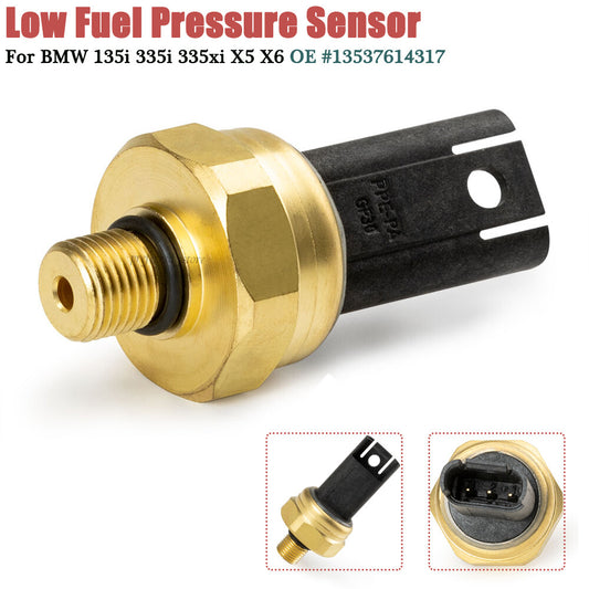 Low fuel pressure sensor suitable for BMW 135i, 335i, 535xi, X3, X5, 740i, 740Li. (13537614317)