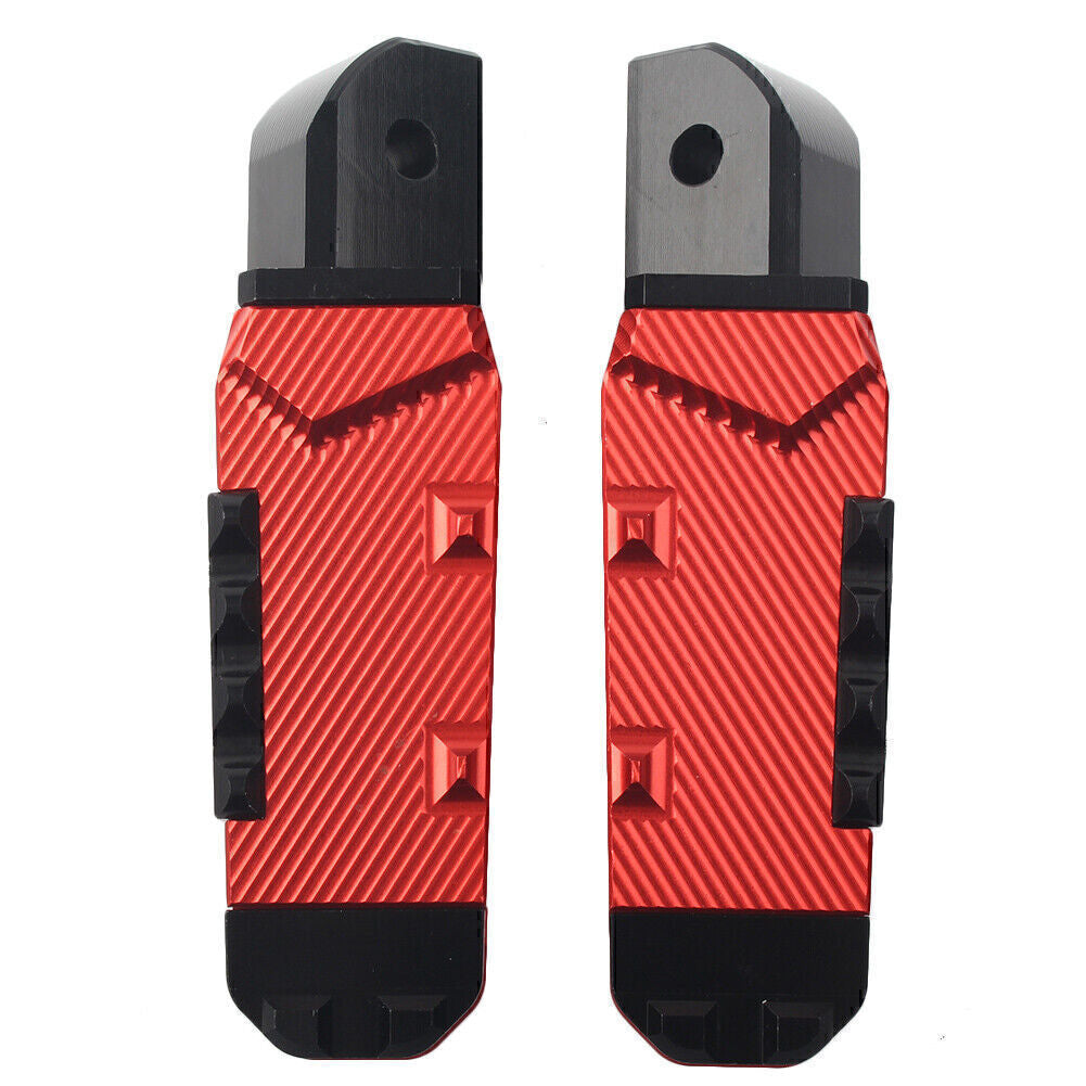 Rear Passenger Footrests Foot Pegs Pedal Pads Fit for Yamaha YZF R1 R6 R1M R1S Red