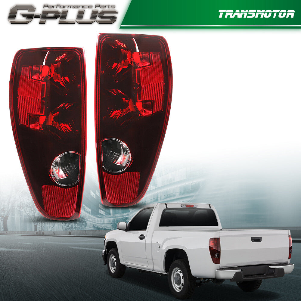 Black and white Colorado for GMC for Canyon Tail Night View 2004-12