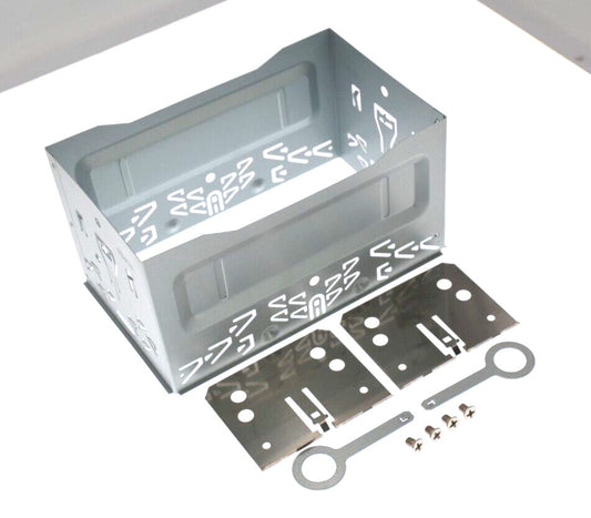 NC Universal Double Din Installation Dash Kit Mounting Metal Fitting Cage 2