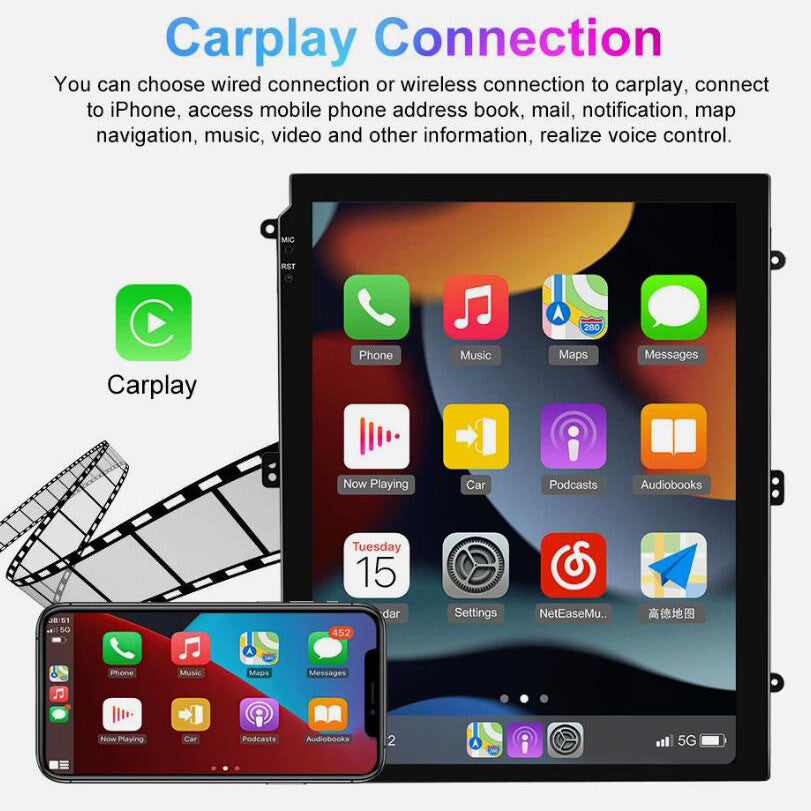 for Cadillac ATS SRX XTS ATSL CTS Camera Android 13 Carplay GPS Car Radio Stereo