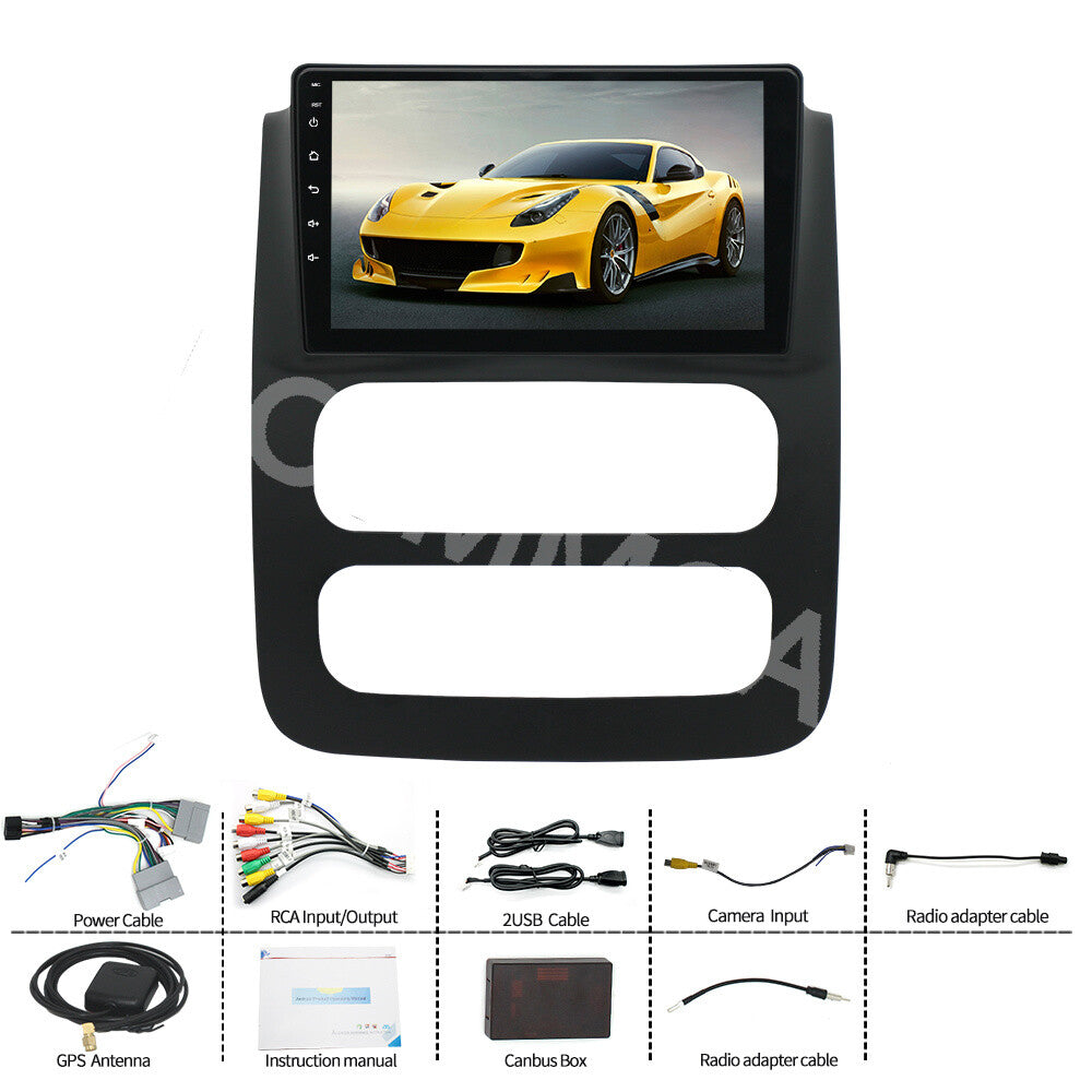 9 Fit For 2002-2005 for Dodge for Ram 1500 2500 3500 Car Radio Stereo GPS Wifi 2+32G