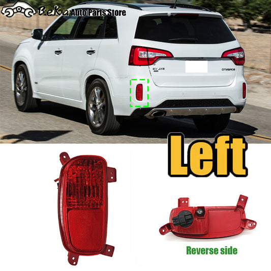 1 piece for left rear bumper fog light and rear brake light of 2013/2014 for Kia Sorento