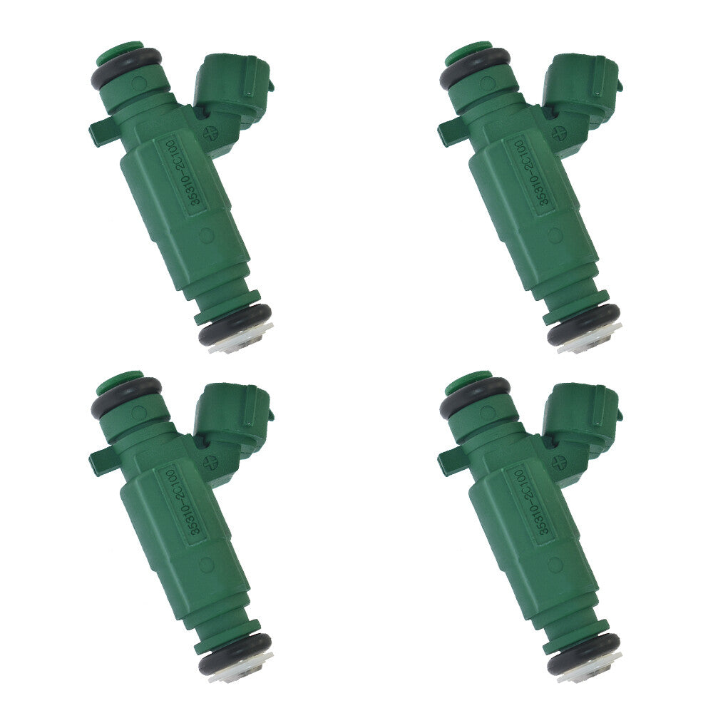 Set of 4 Fuel Injectors for Hyundai for Genesis Coupe 2010 2011 2012 35310-2C100