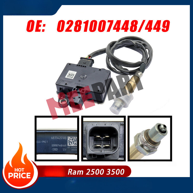 68354201AB 0281007448 0281007449 PM Exhaust sensor compatible with for Ram 2500 3500