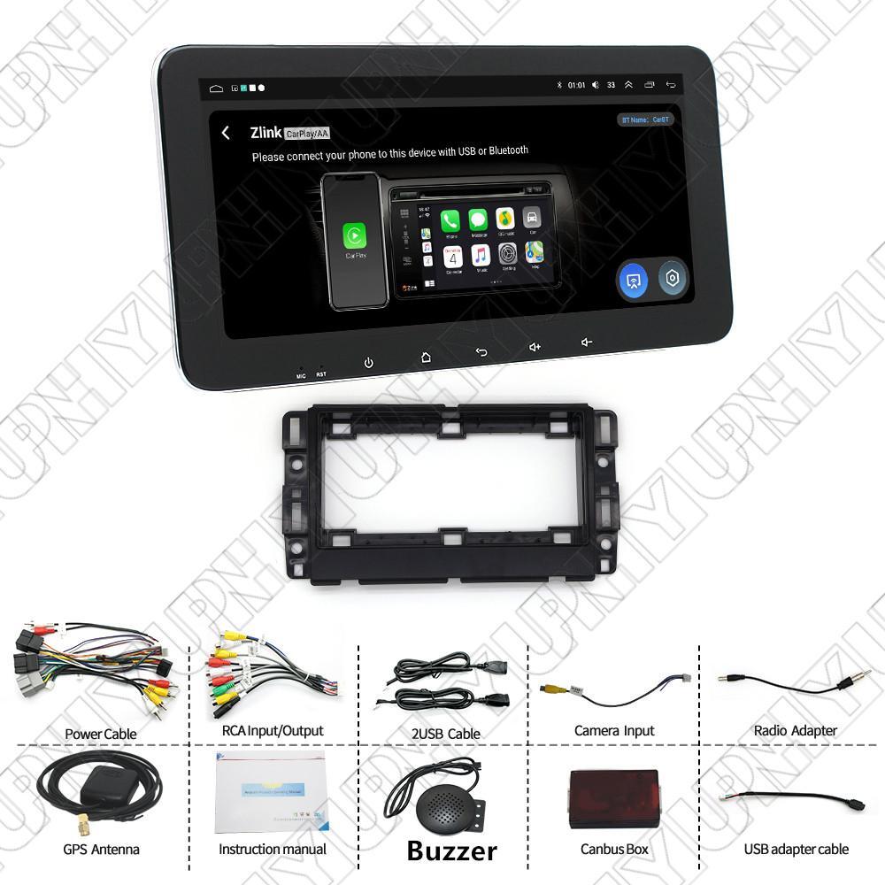 10.33 for Buick Chevy for GMC for Hummer Carplay 2+32GB Stereo Radio GPS Nav Head Unit