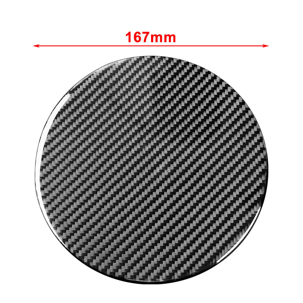 Carbon Fiber Fuel Tank Panel Cover Trim FIT for Toyota Tundra 2014-2021