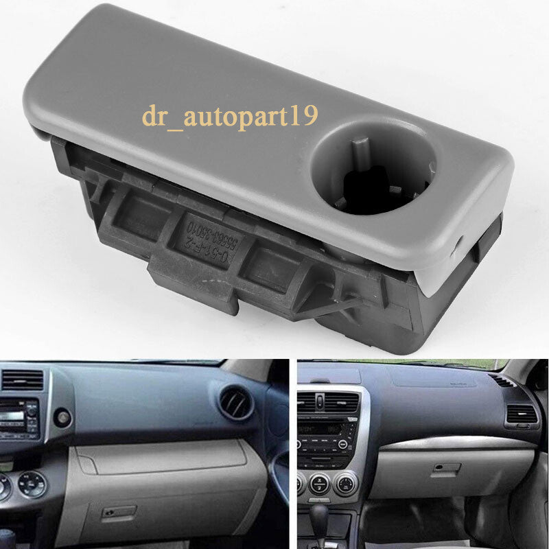 Glove Box Lock Latch Compartment Handle Gray Fit For 2004-2010 for Toyota for Sienna US