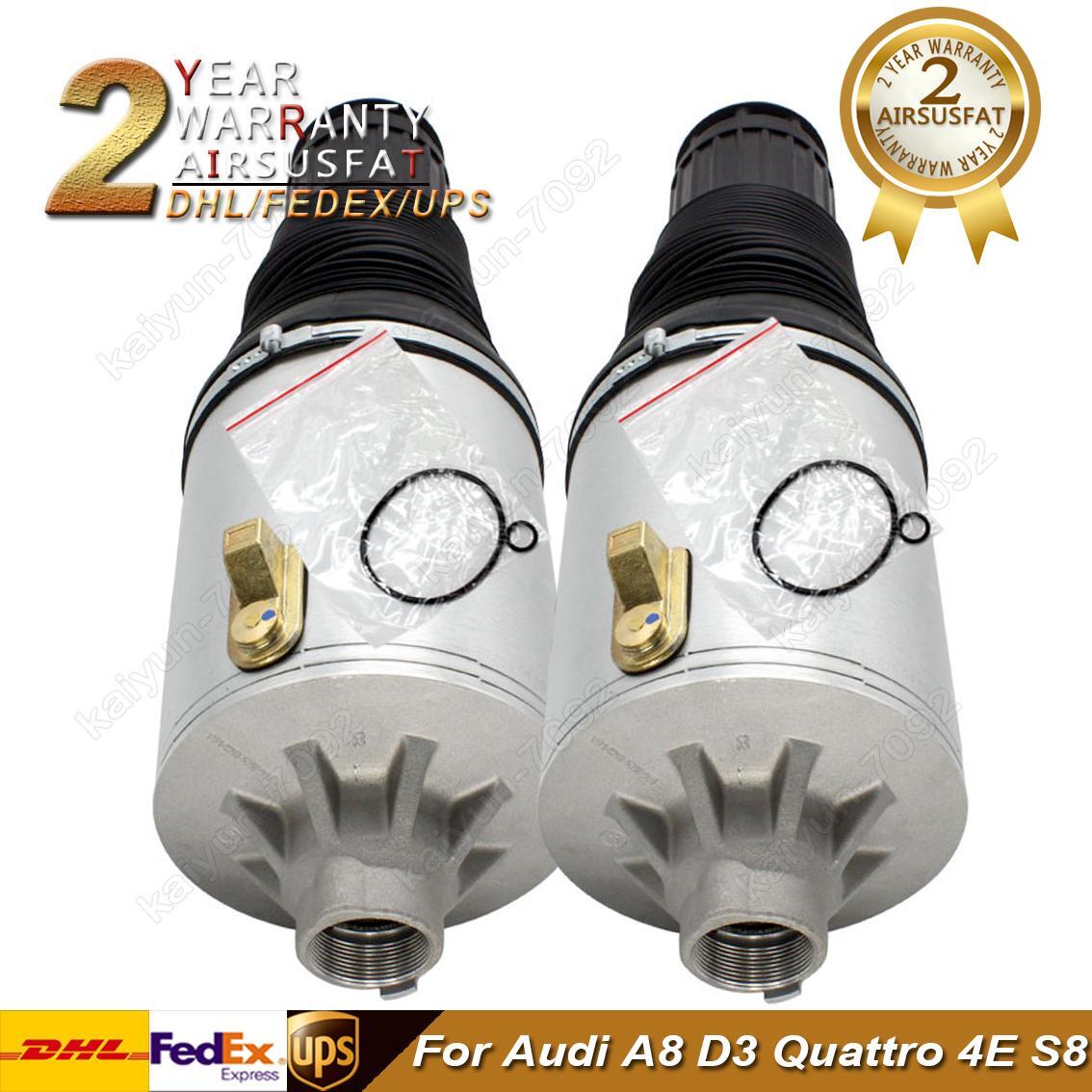 2X Front L+R Air Suspension Spring Bag for Audi for A8 D3 Quattro 4E S8 4E0616039AF