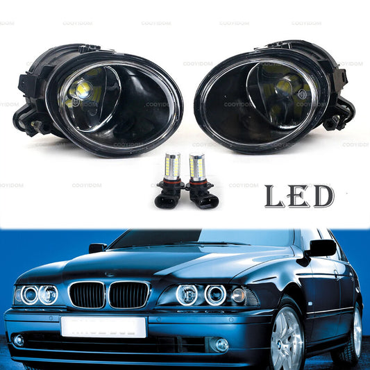 1. Dual LED fog lights and daytime running lights suitable for BMW E39 5 Series E46 3 Series M3