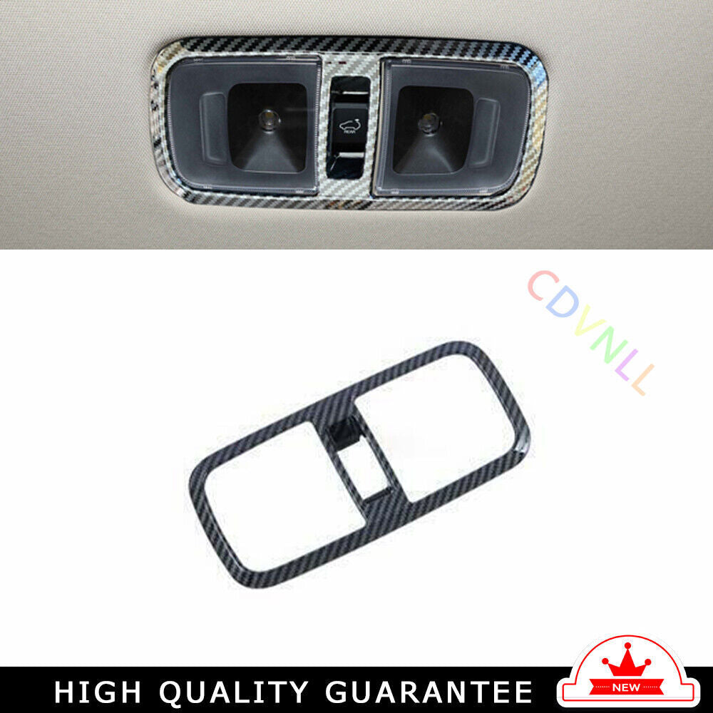 Rear Skylight Switch Button Cover Trim for Kia Carnival 2022-2023 Carbon Fiber