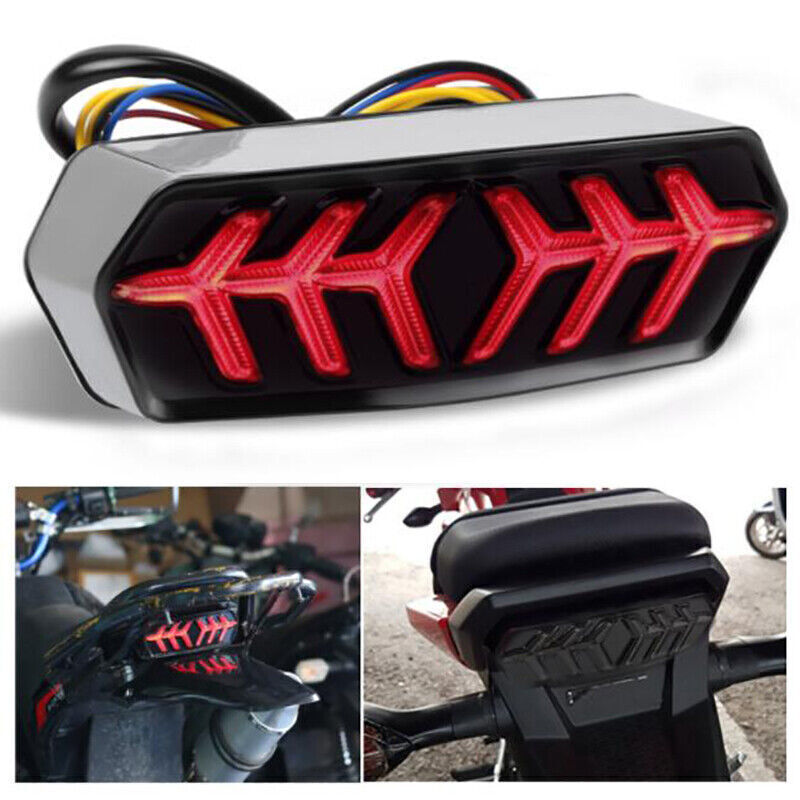 Motorcycle LED Brake Tail Light Integrated Turn Signal for HONDA MSX /Grom 125