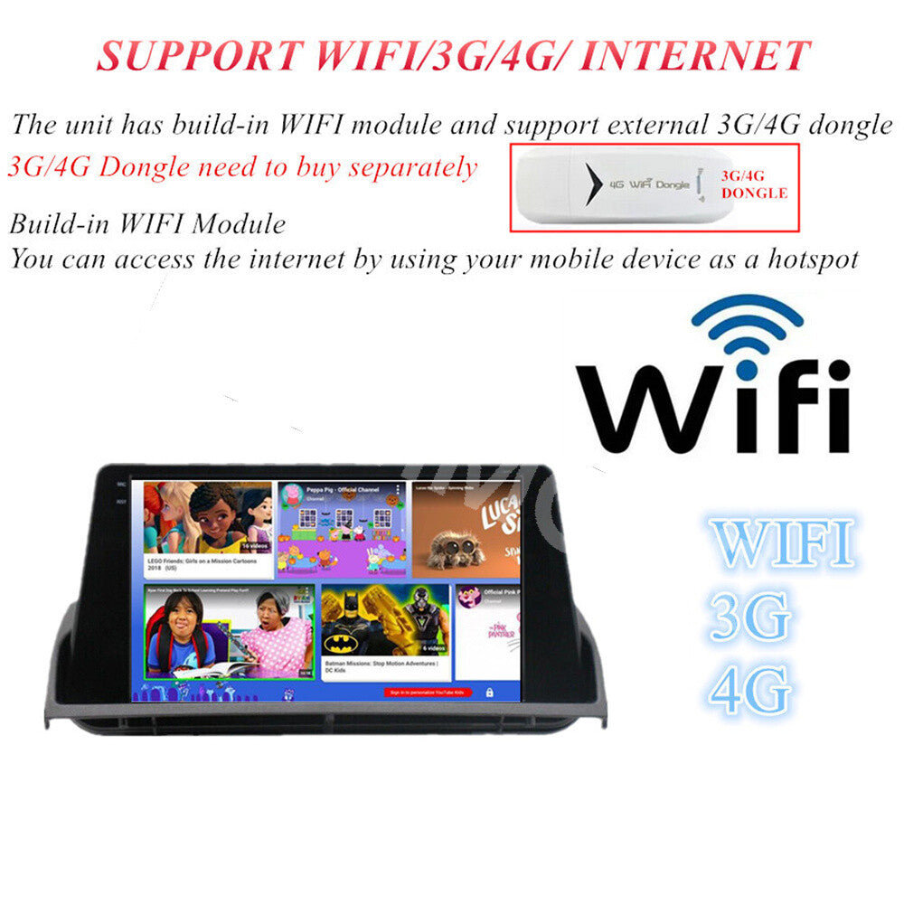 Fit for Mazda 6 2004-2015 Android Car Radio Stereo Player GPS For CarPlay 2+32G