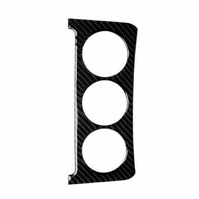 Interior Console Switch Trim Sticker Cover Carbon Fiber for Nissan 350Z 2006-09