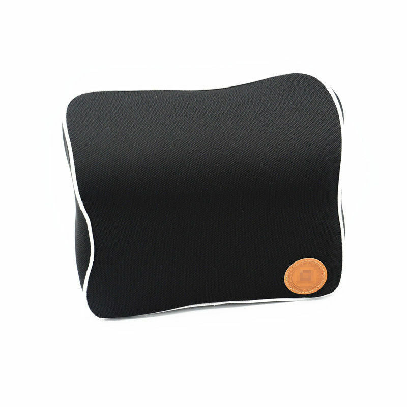 Car Head Neck Support Cushion for Seat Head Pad Memory Foam Black Pillow Mat