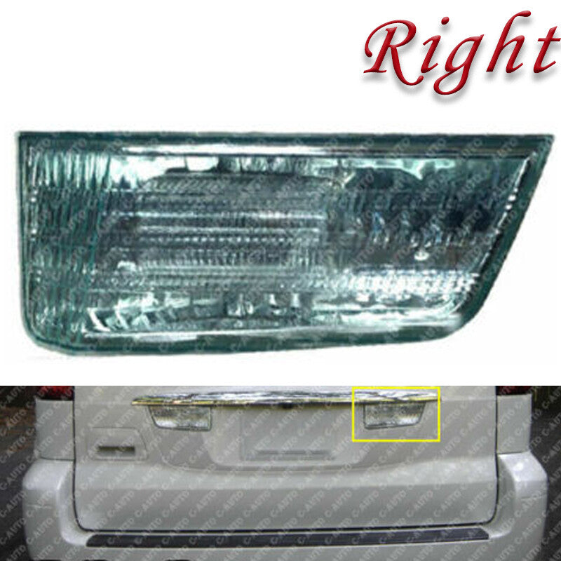 Right rear license plate light green lens without bulb applicable to for Lexus GX470 2005