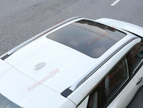 For 2021-2024 for Nissan Rogue Aluminum Alloy Silver Roof Rack Side Rails Luggages