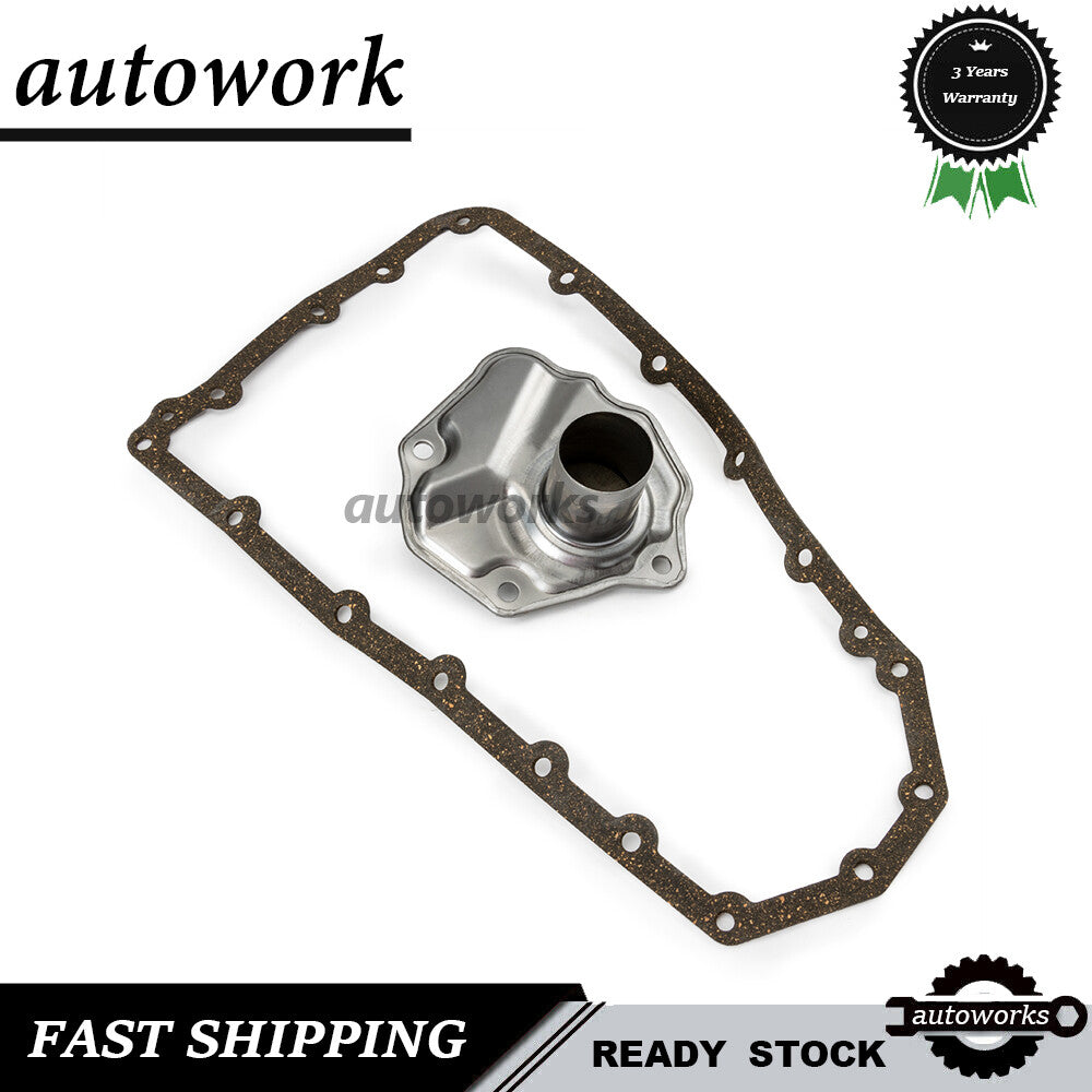 JF017E Transmission Oil Filter and Pan Gasket Kit for Nissan Maxima 16-19 3.5 V6