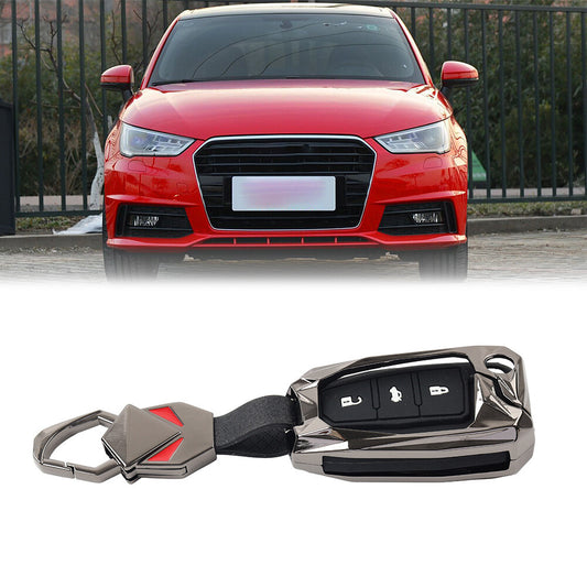 Key Fob Case Shell Cover Black for Audi A3 A4 A5 A6 for A8 Q3 Q5 Q7 R8 S3 S4 S8 TT