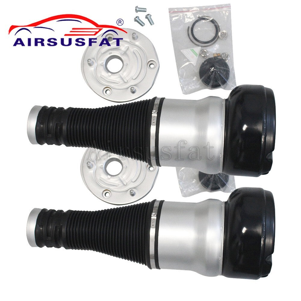 Two LR shock-absorbing gas spring bags are suitable for Mercedes W222 X222 S500 S550 S560 RWD/AWD.