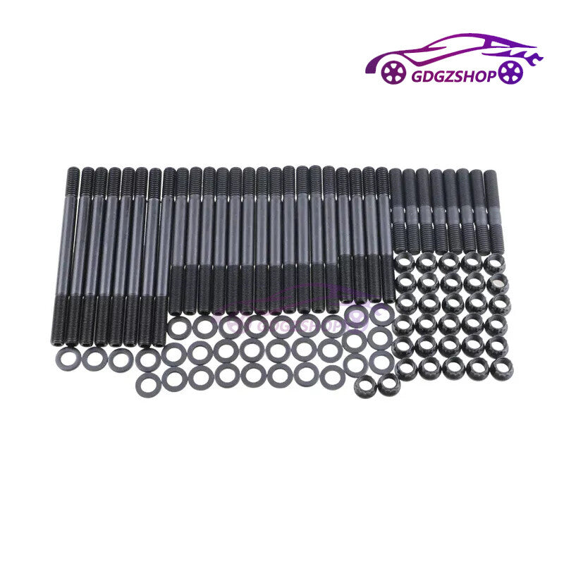 Cylinder Head Stud Kit for Chevy BBC 454 For USE with Aluminum Heads PCE279.1005