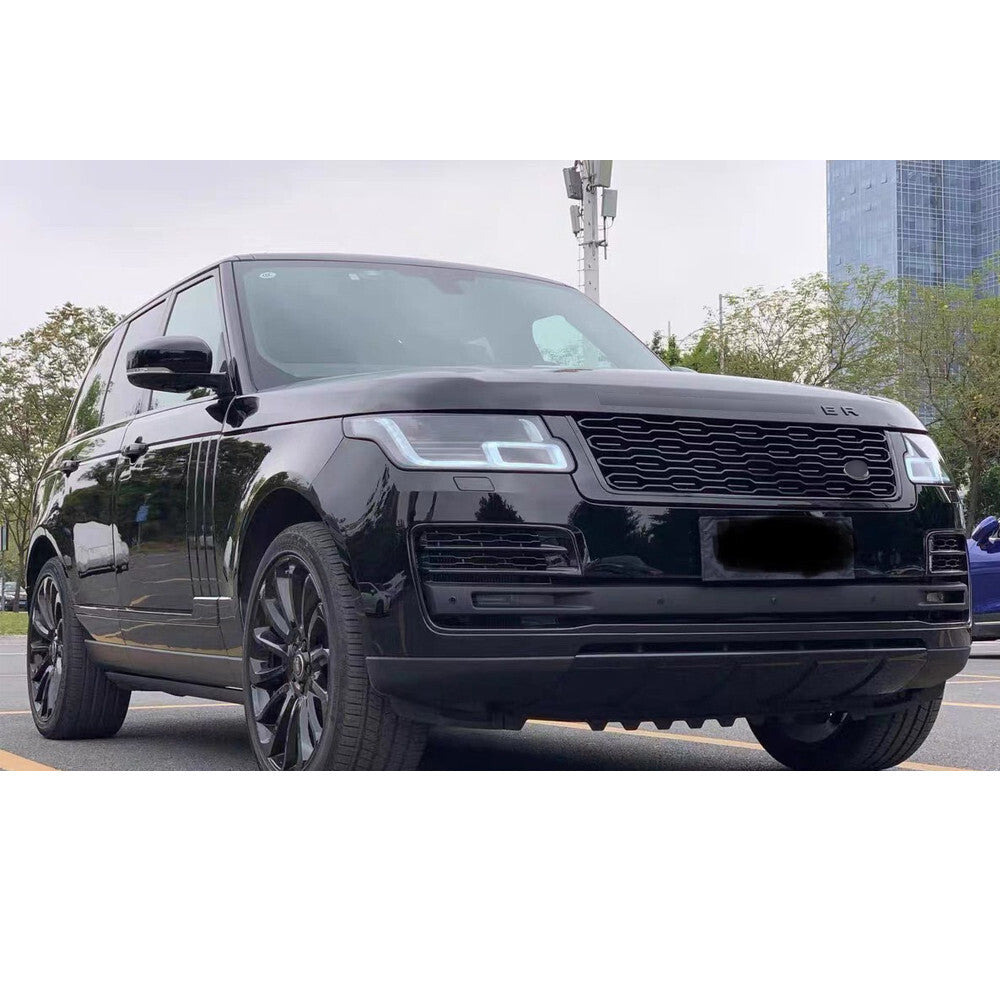 SVA Front Fog Light Grille Covers for Range Rover Vogue L405 2018-2022 All Black